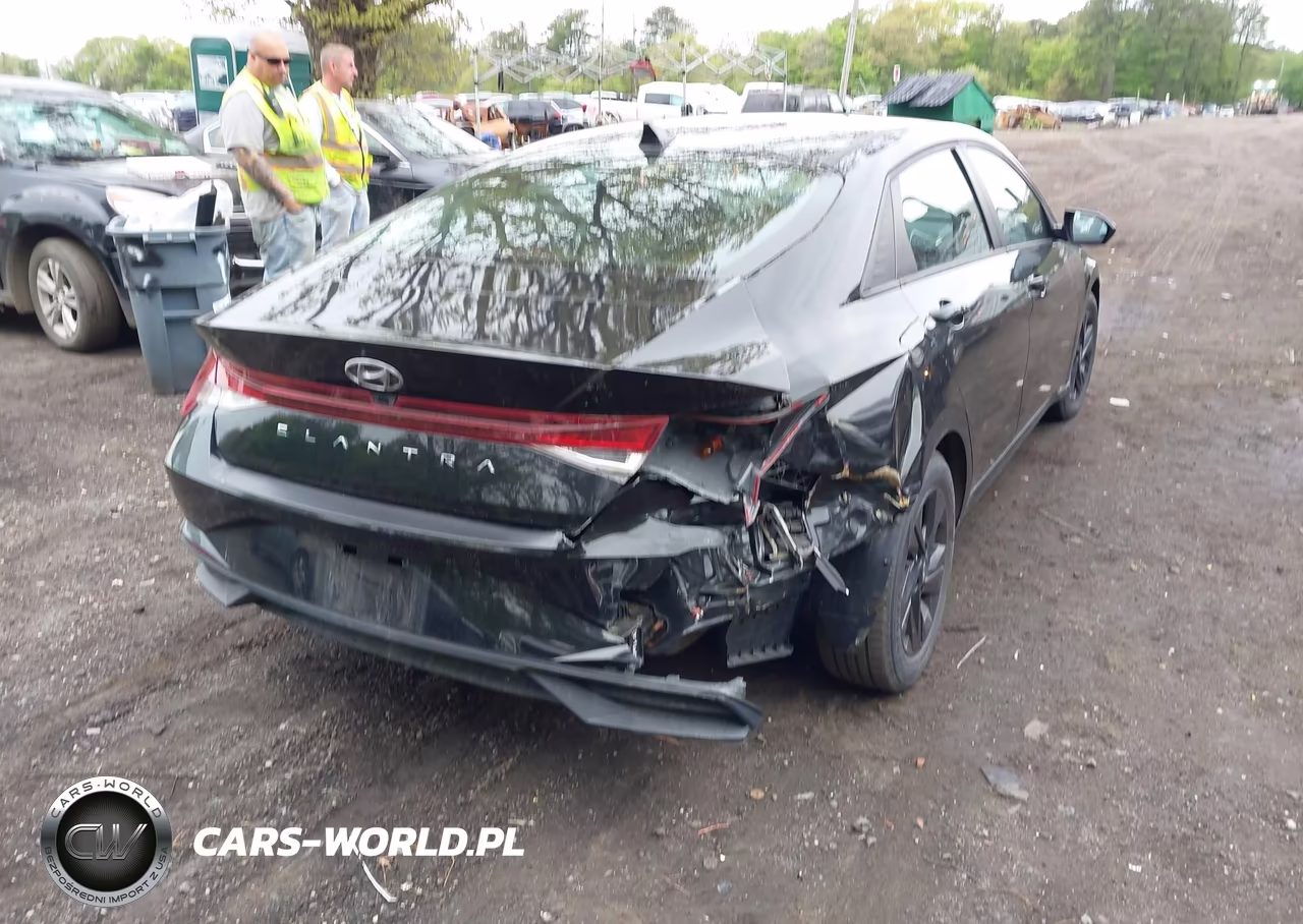 2021 Hyundai Elantra Sel VIN:5NPLM4AG6MH020234 - 4