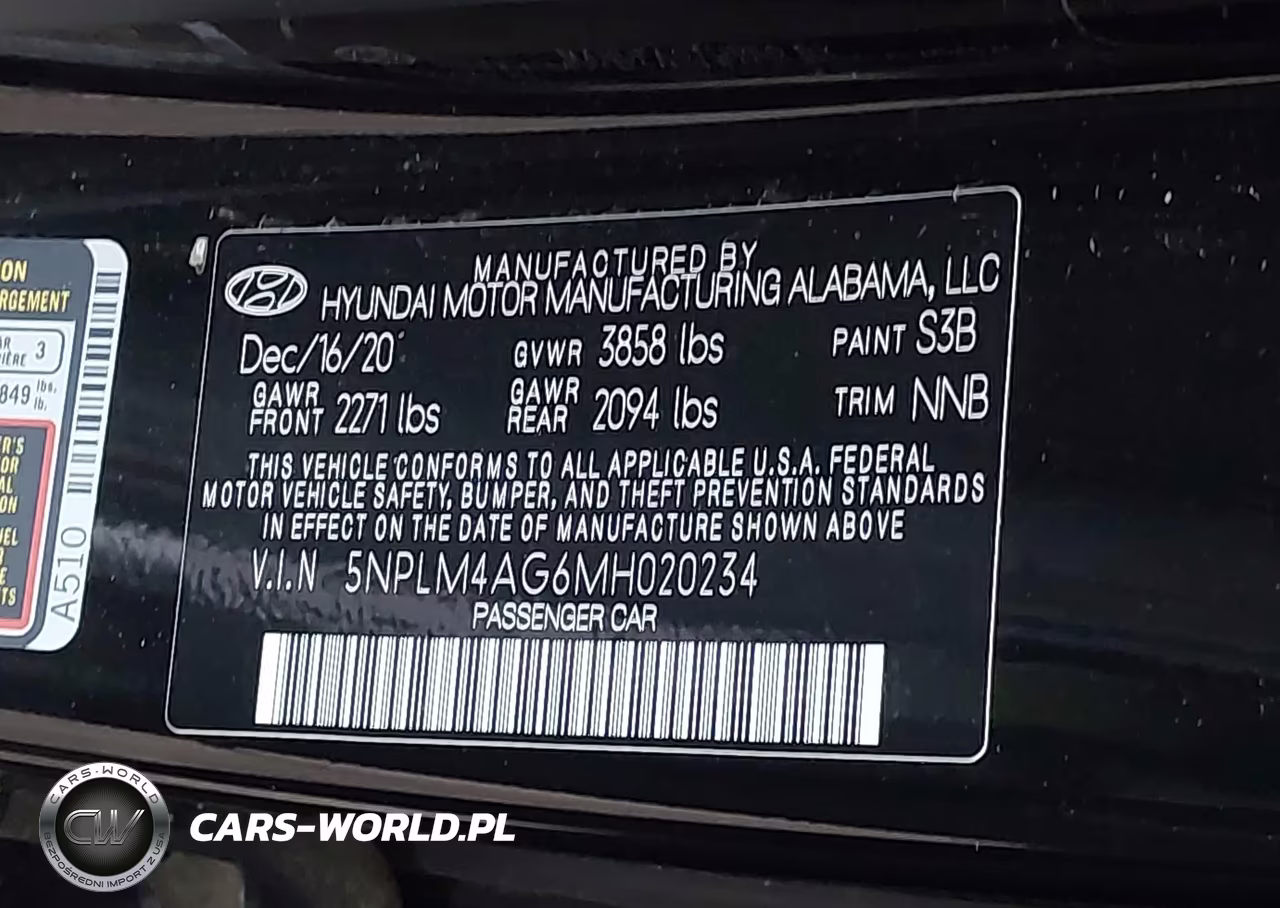 2021 Hyundai Elantra Sel VIN:5NPLM4AG6MH020234 - 9