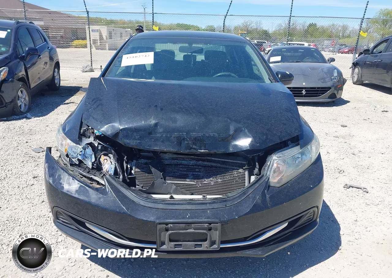 2014 Honda Civic Lx VIN:19XFB2F58EE007358 - 12