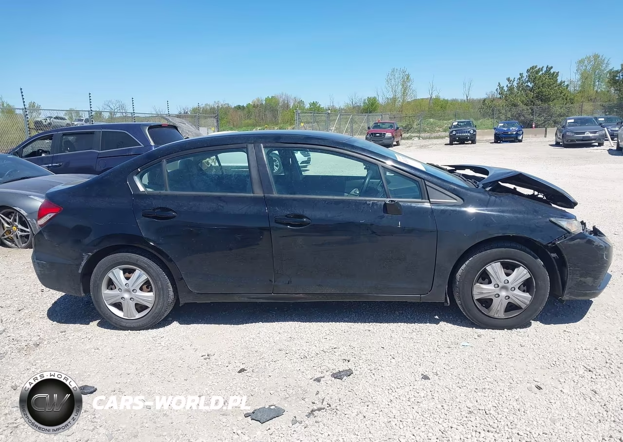 2014 Honda Civic Lx VIN:19XFB2F58EE007358 - 13