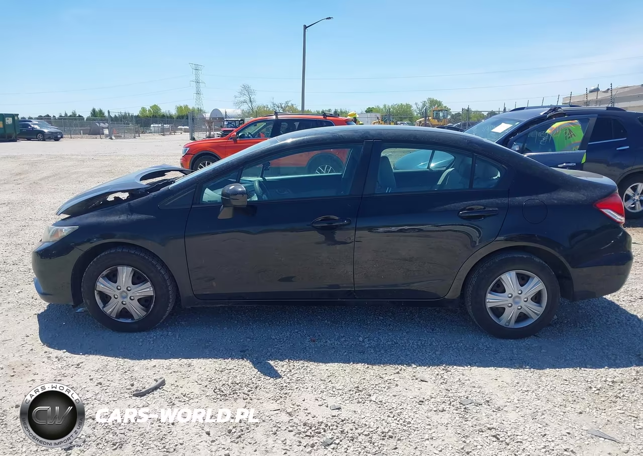 2014 Honda Civic Lx VIN:19XFB2F58EE007358 - 14