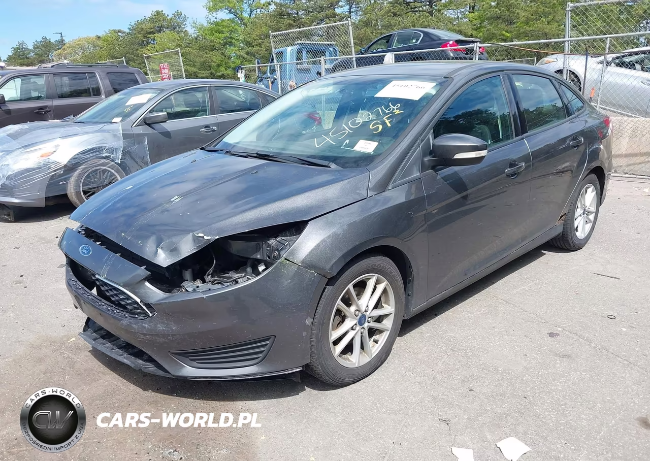 2016 Ford Focus Se VIN:1FADP3F22GL240494 - 2