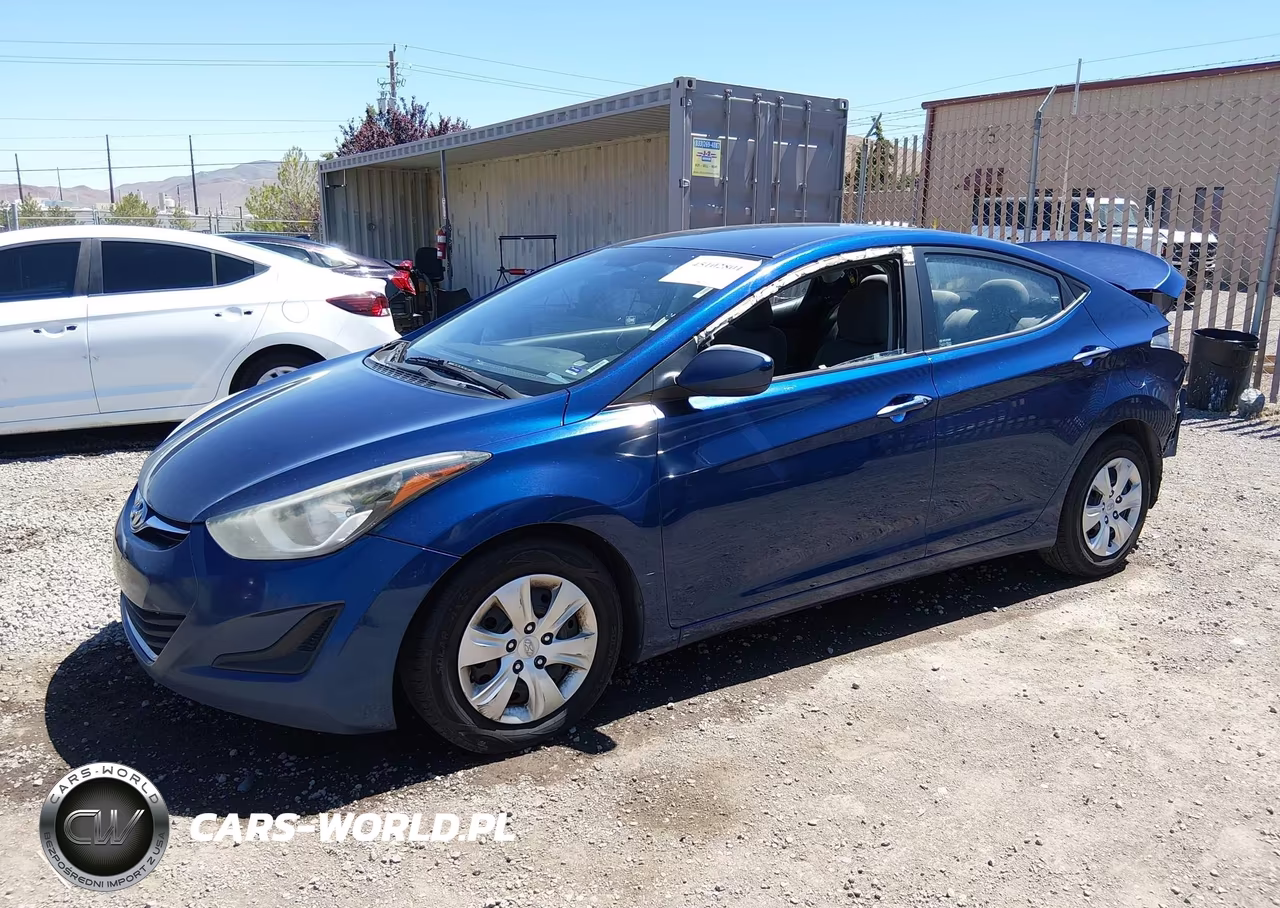 2016 Hyundai Elantra Se VIN:5NPDH4AE3GH702354 - 2