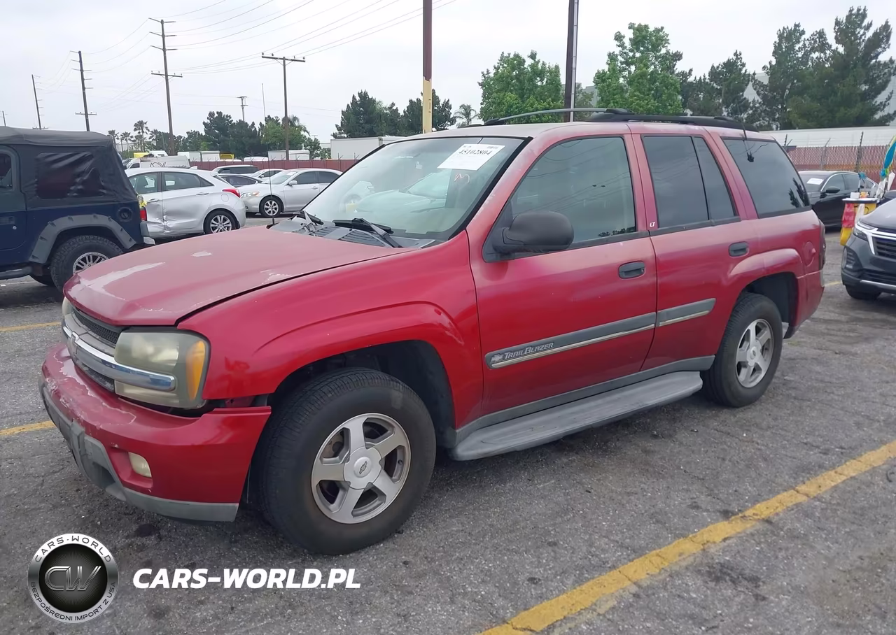2002 Chevrolet Trailblazer Lt VIN:1GNDS13SX22371924 - 2