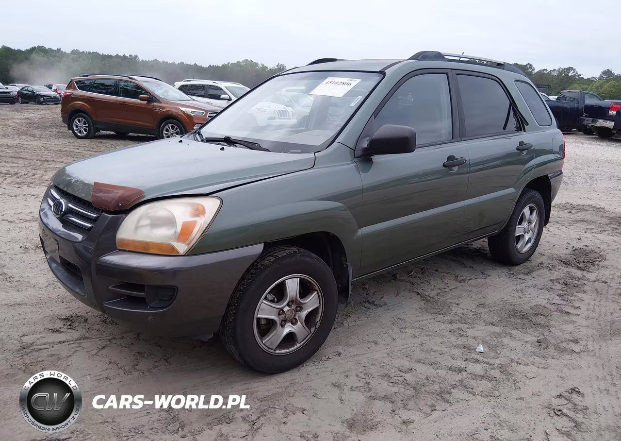 2007 Kia Sportage Lx VIN:KNDJF724677430726 - 2