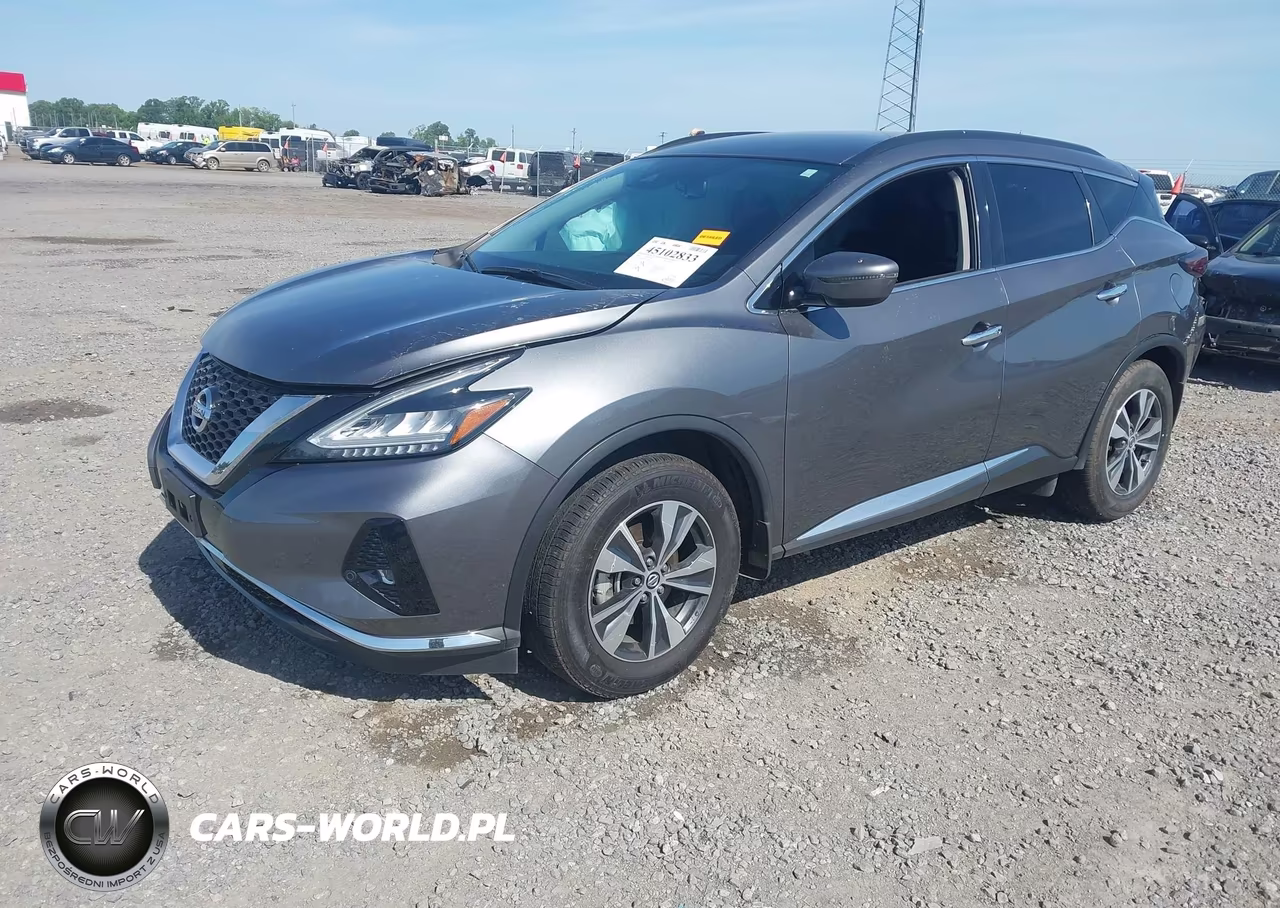2021 Nissan Murano Sv Fwd VIN:5N1AZ2BJ5MC129850 - 2