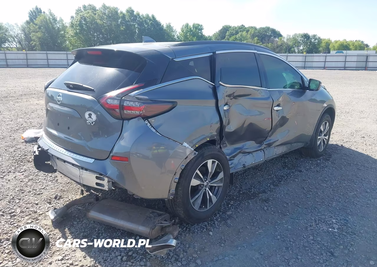 2021 Nissan Murano Sv Fwd VIN:5N1AZ2BJ5MC129850 - 4