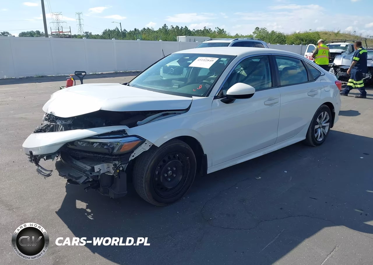 2023 Honda Civic Lx VIN:2HGFE2F24PH569439 - 2