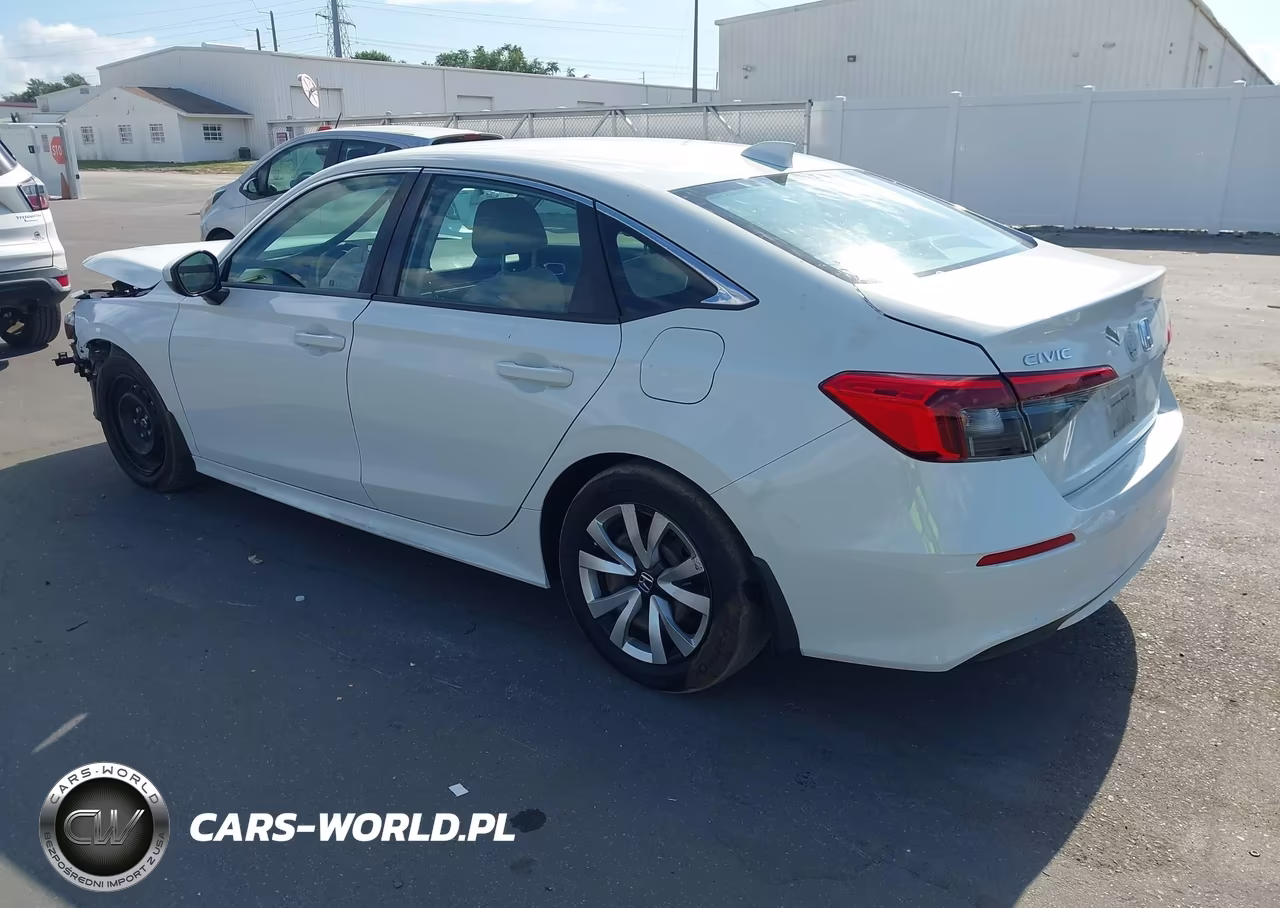 2023 Honda Civic Lx VIN:2HGFE2F24PH569439 - 3