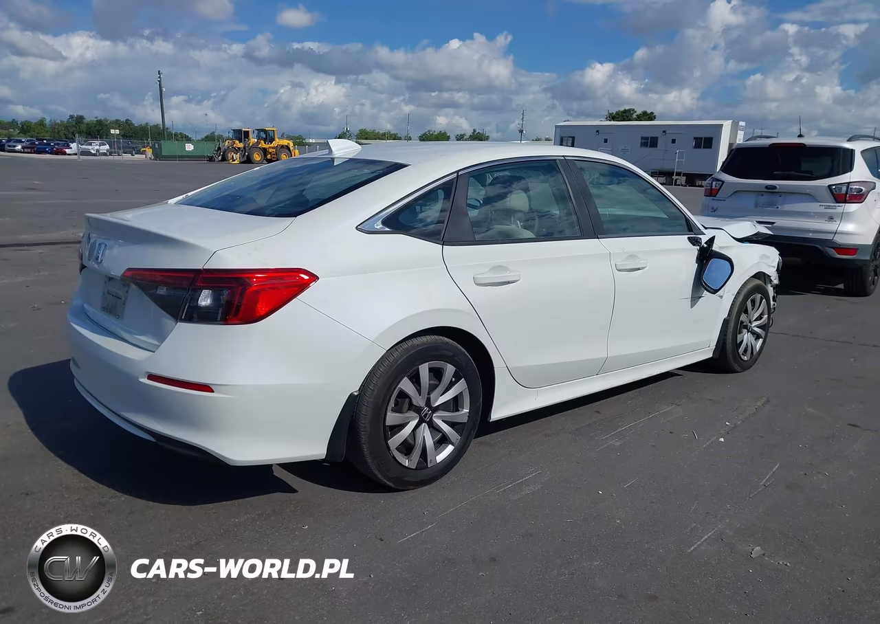 2023 Honda Civic Lx VIN:2HGFE2F24PH569439 - 4