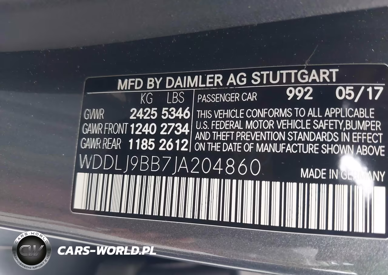 2018 Mercedes-Benz Cls 550 4Matic VIN:WDDLJ9BB7JA204860 - 9