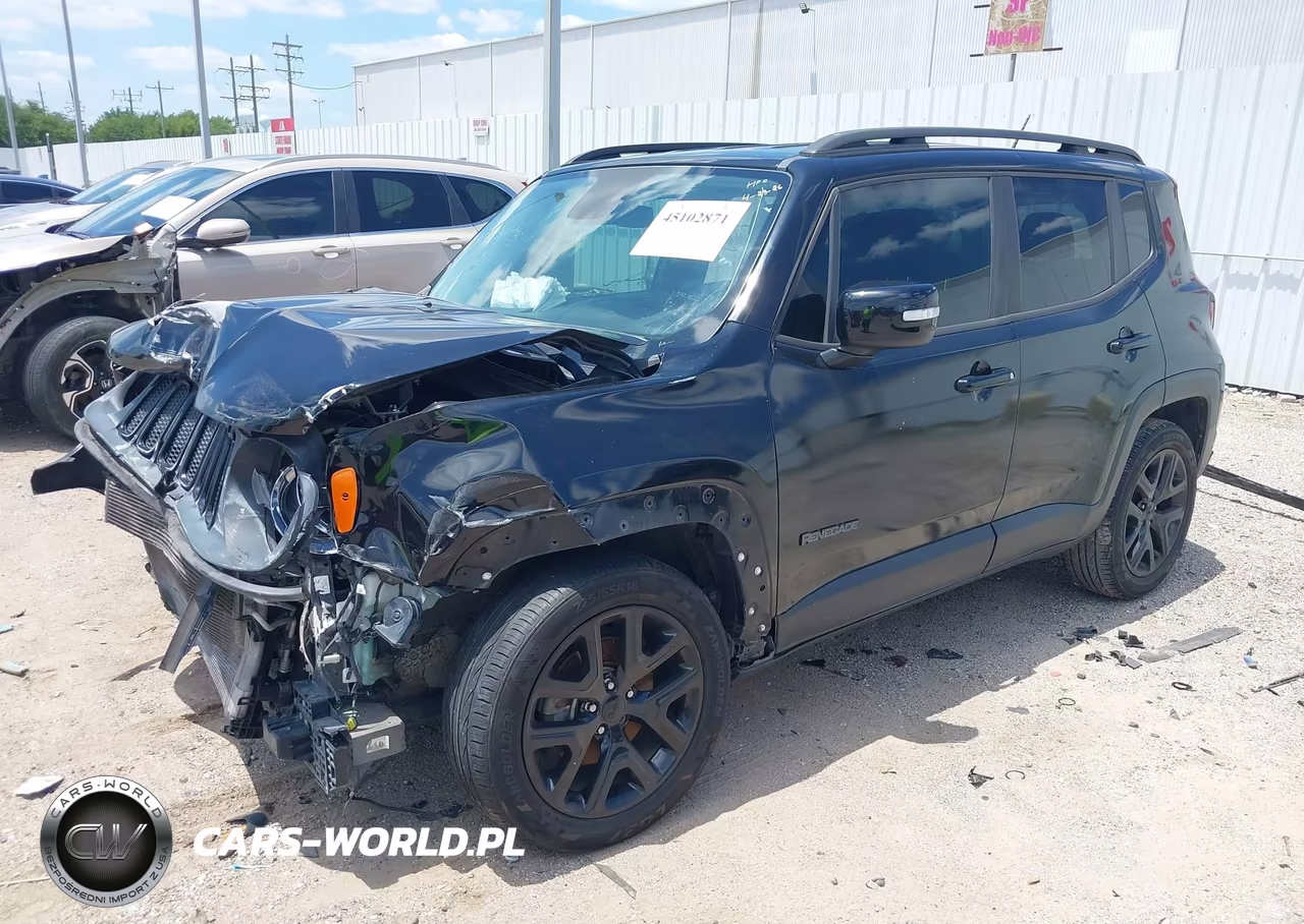 2017 Jeep Renegade Altitude Fwd VIN:ZACCJABB4HPG38482 - 2
