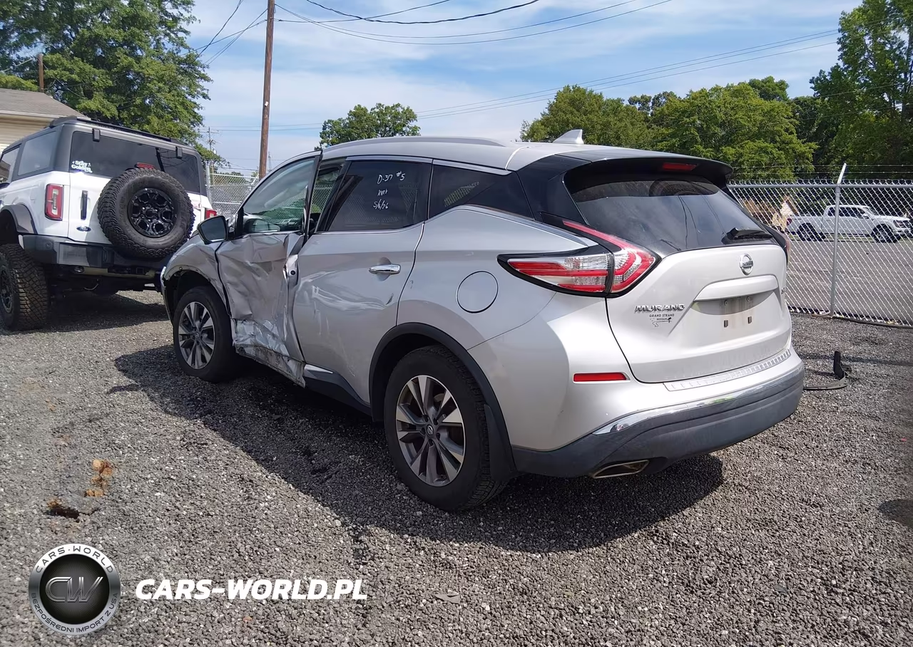 2017 Nissan Murano Sl VIN:5N1AZ2MG0HN189658 - 3