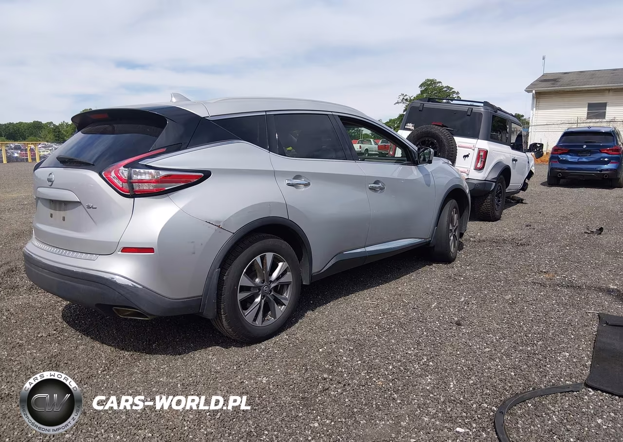 2017 Nissan Murano Sl VIN:5N1AZ2MG0HN189658 - 4