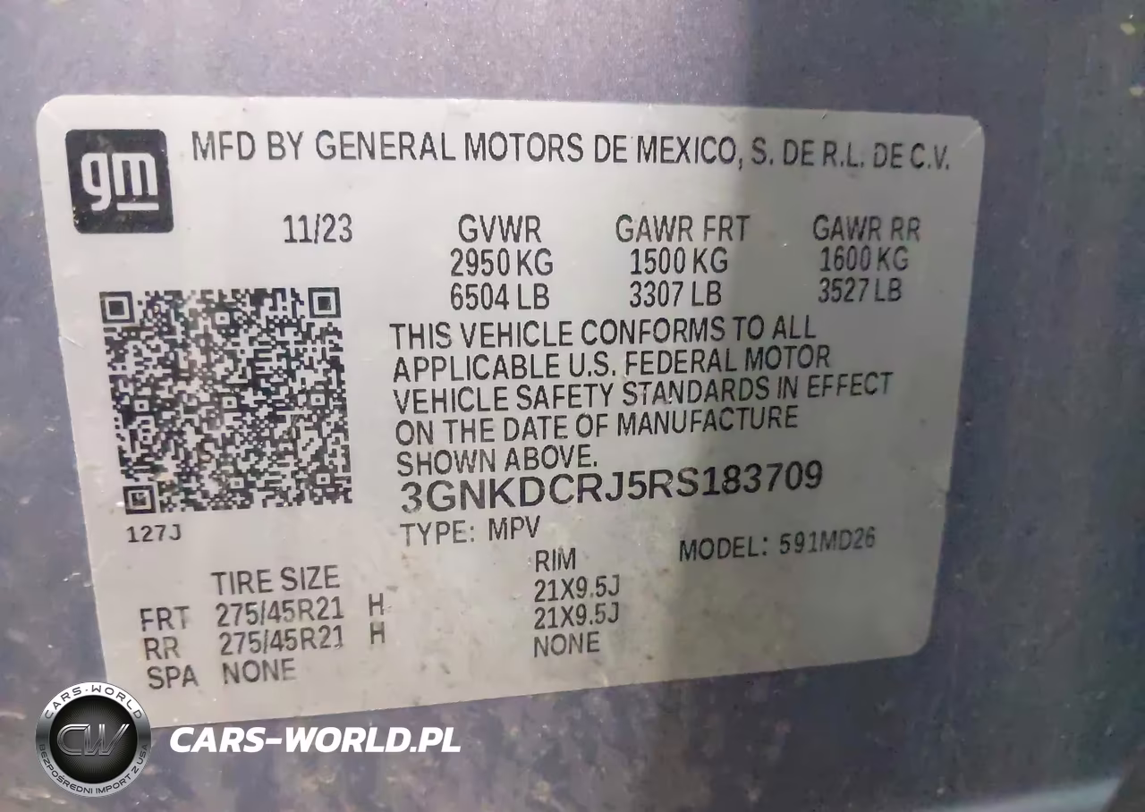 2024 Chevrolet Blazer Ev Eawd Rs VIN:3GNKDCRJ5RS183709 - 9