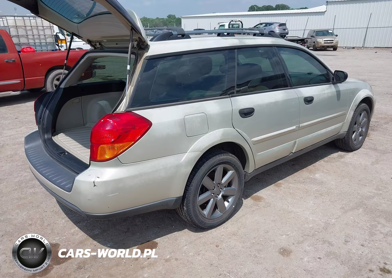2007 Subaru Outback 2.5I Basic VIN:4S4BP61C677327208 - 4