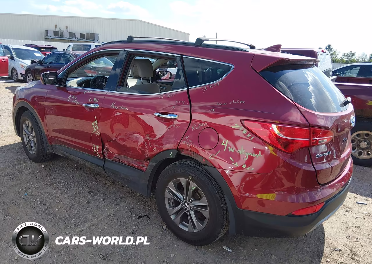 2015 Hyundai Santa Fe Sport 2.4L VIN:5XYZU3LB4FG237202 - 3