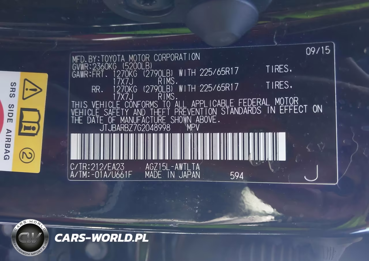 2016 Lexus Nx 200T VIN:JTJBARBZ7G2048998 - 9