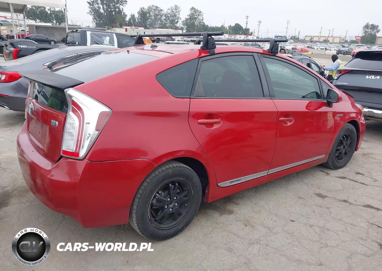 2012 Toyota Prius Two VIN:JTDKN3DU5C1542864 - 4