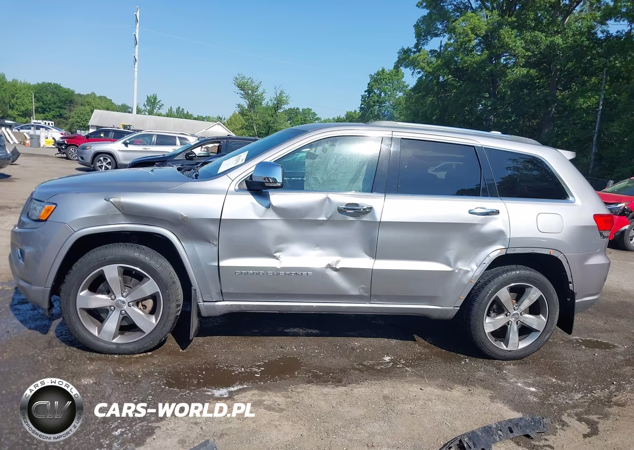 2015 Jeep Grand Cherokee Overland VIN:1C4RJFCT6FC914337 - 14