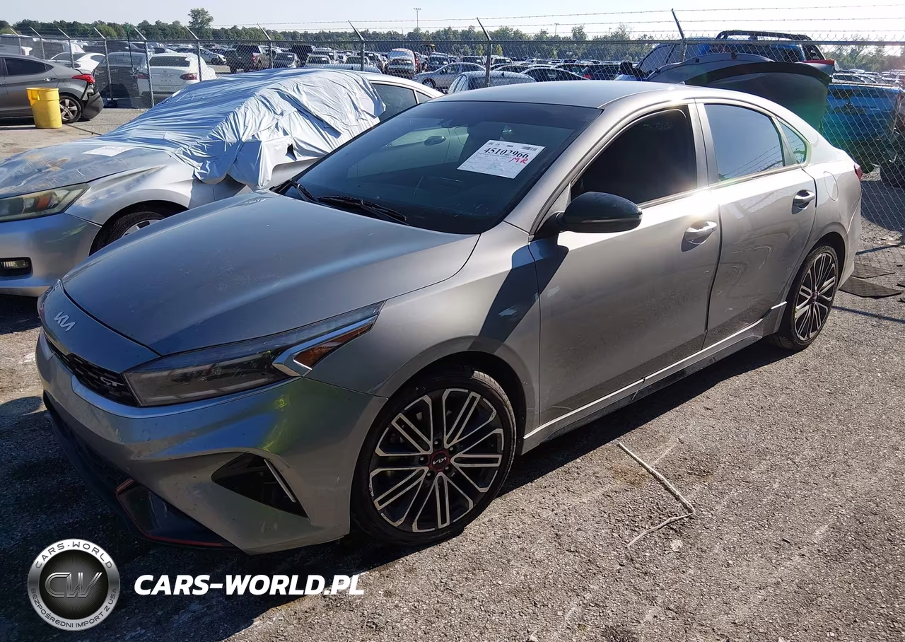 2022 Kia Forte Gt VIN:3KPF44AC3NE494139 - 2
