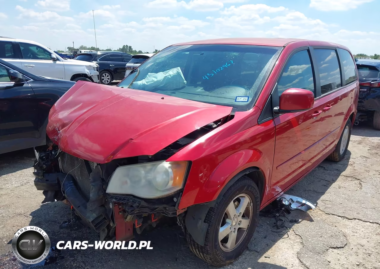 2012 Dodge Grand Caravan Se-Avp VIN:2C4RDGBG5CR302988 - 2