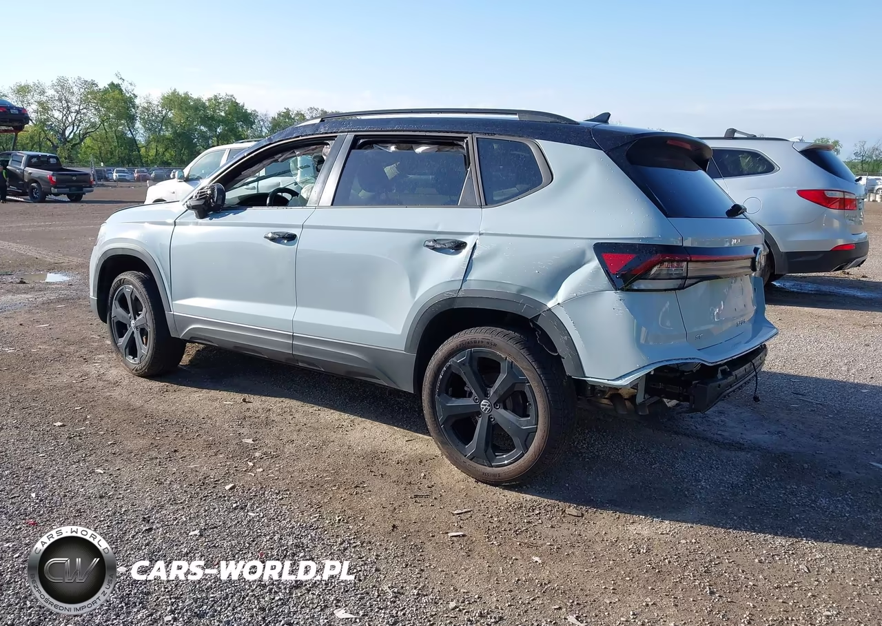 2025 Volkswagen Taos 1.5T Se Black VIN:3VV2C7B22SM033624 - 3
