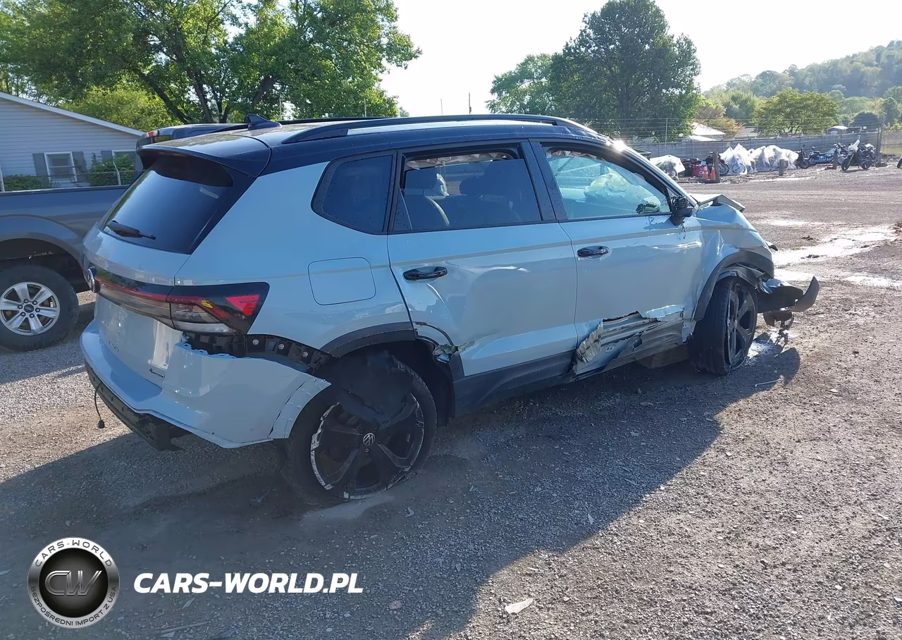 2025 Volkswagen Taos 1.5T Se Black VIN:3VV2C7B22SM033624 - 4