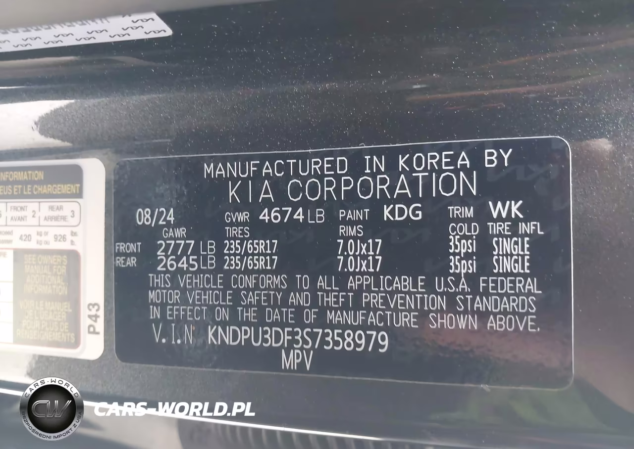 2025 Kia Sportage Lx VIN:KNDPU3DF3S7358979 - 9