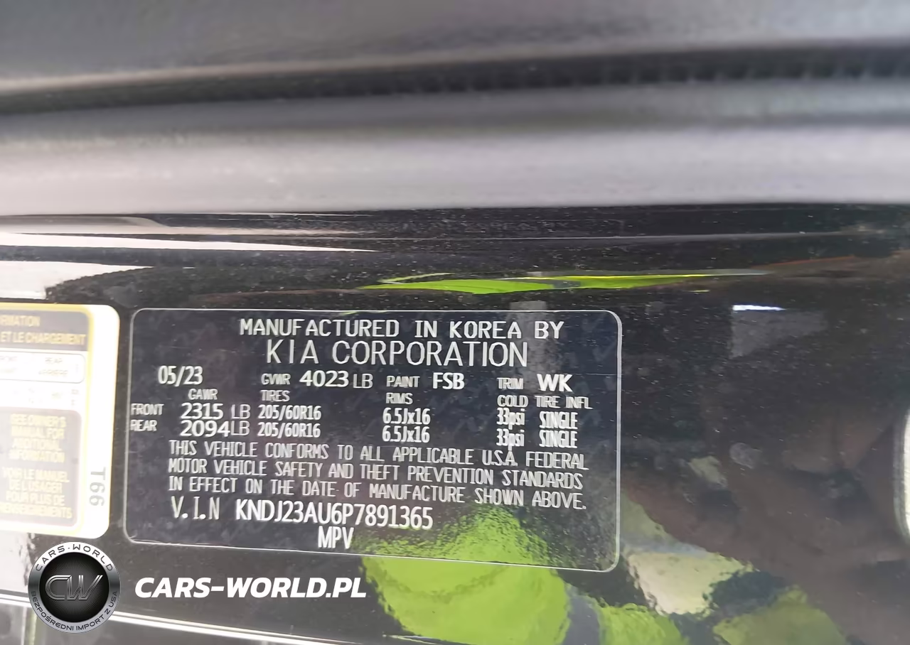 2023 Kia Soul Lx VIN:KNDJ23AU6P7891365 - 9