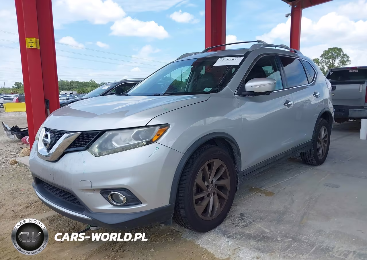 2015 Nissan Rogue Sl VIN:5N1AT2MV8FC833397 - 2