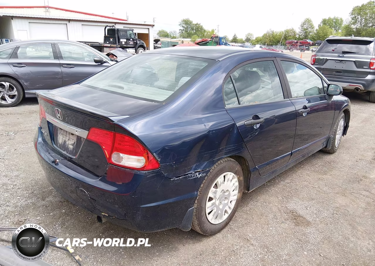 2011 Honda Civic Vp VIN:19XFA1F33BE009056 - 4