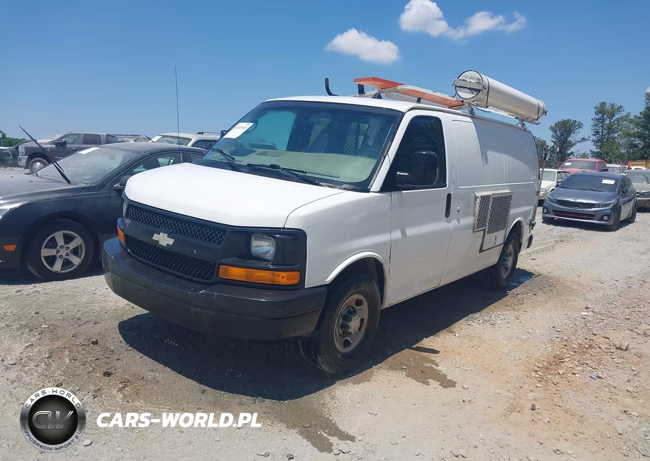 2008 Chevrolet Express Work Van VIN:1GCHG35K781161719 - 2