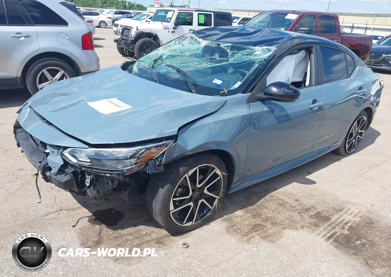 2025 Nissan Sentra Sr VIN:3N1AB8DV3SY215368 - 2