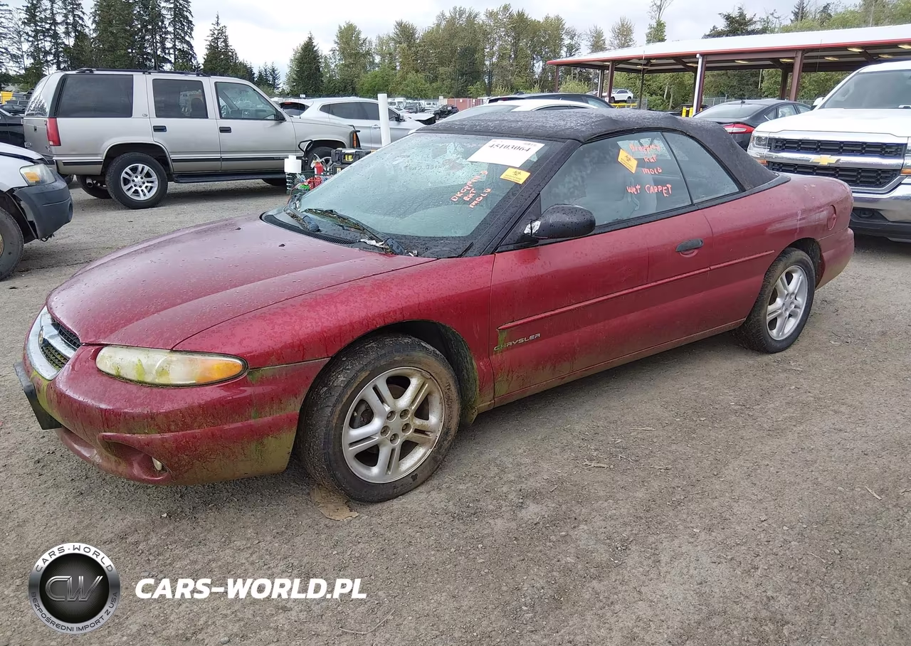 1996 Chrysler Sebring Jx VIN:3C3EL45H2TT306941 - 2