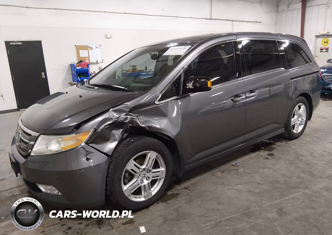 2012 Honda Odyssey Touring-Touring Elite VIN:5FNRL5H95CB044614 - 2