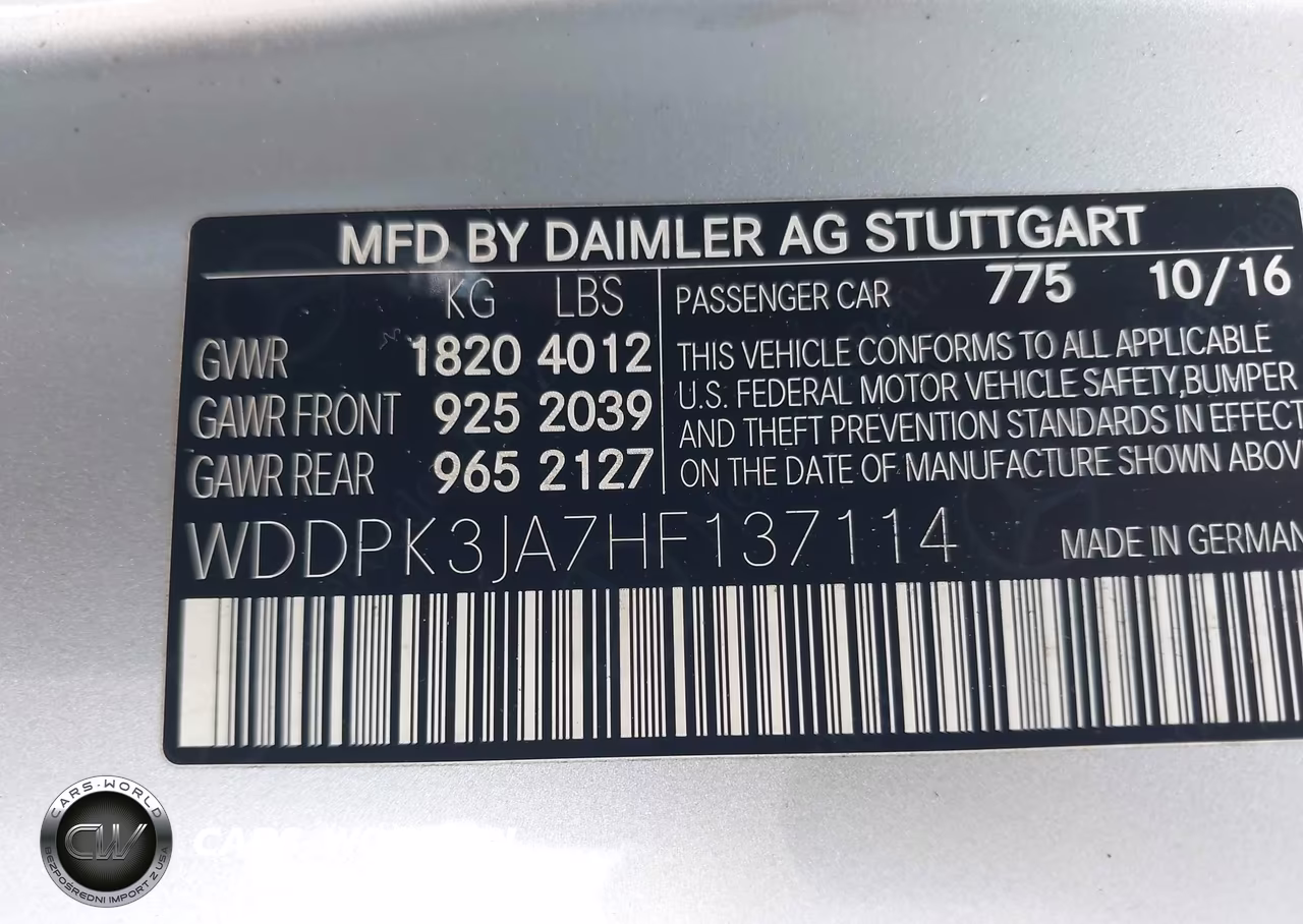 2017 Mercedes-Benz Slc 300 VIN:WDDPK3JA7HF137114 - 9