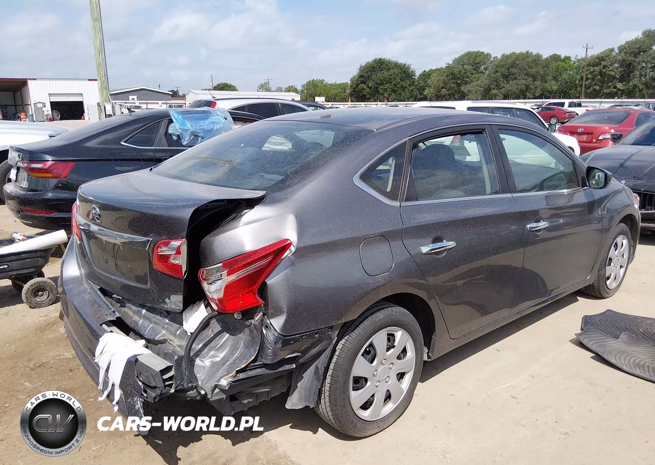2019 Nissan Sentra S VIN:3N1AB7AP3KY356408 - 4