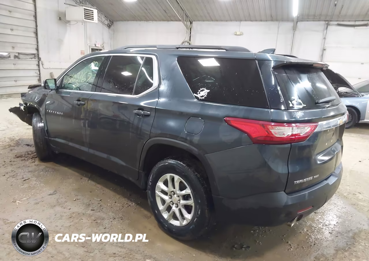 2021 Chevrolet Traverse Awd Lt Cloth VIN:1GNEVGKW7MJ191117 - 3