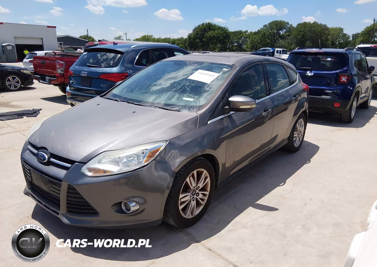2012 Ford Focus Sel VIN:1FAHP3M23CL395439 - 2