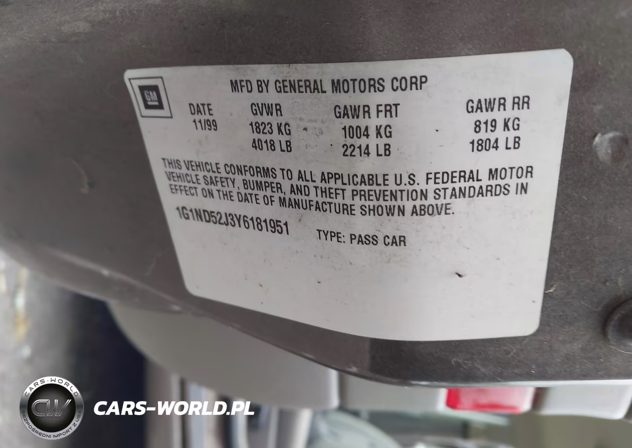 2000 Chevrolet Malibu VIN:1G1ND52J3Y6181951 - 9