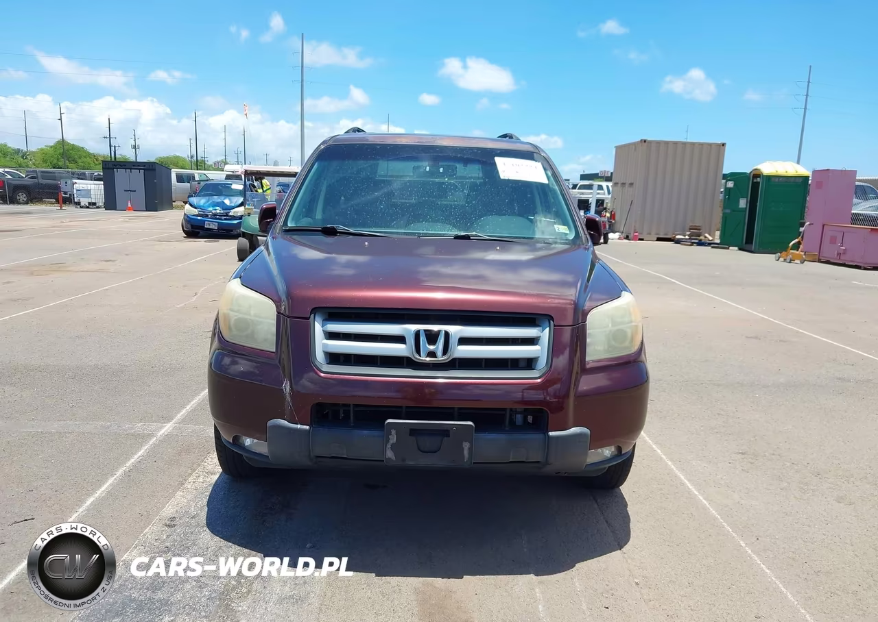 2007 Honda Pilot Ex-L VIN:2HKYF18687H536692 - 6
