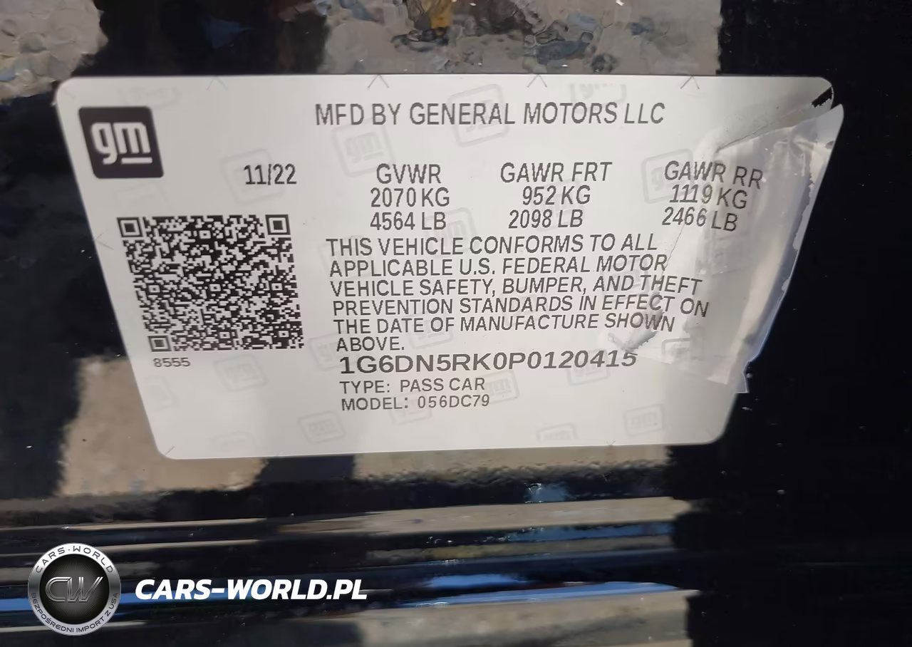 2023 Cadillac Ct5 Premium Luxury VIN:1G6DN5RK0P0120415 - 9