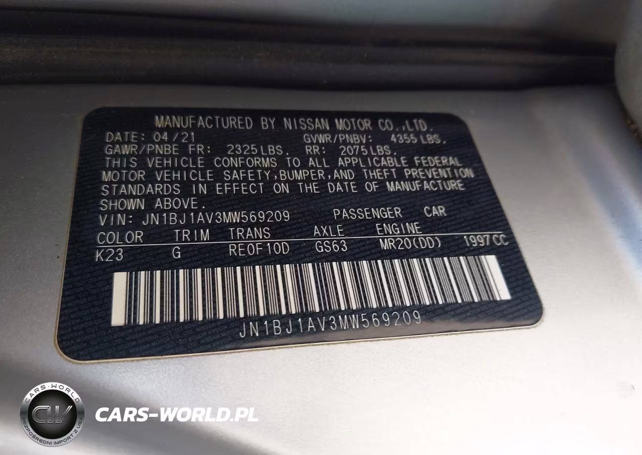 2021 Nissan Rogue Sport S Fwd Xtronic Cvt VIN:JN1BJ1AV3MW569209 - 9