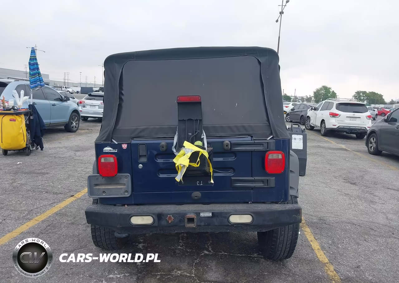 2006 Jeep Wrangler Se VIN:1J4FA29S56P744629 - 17