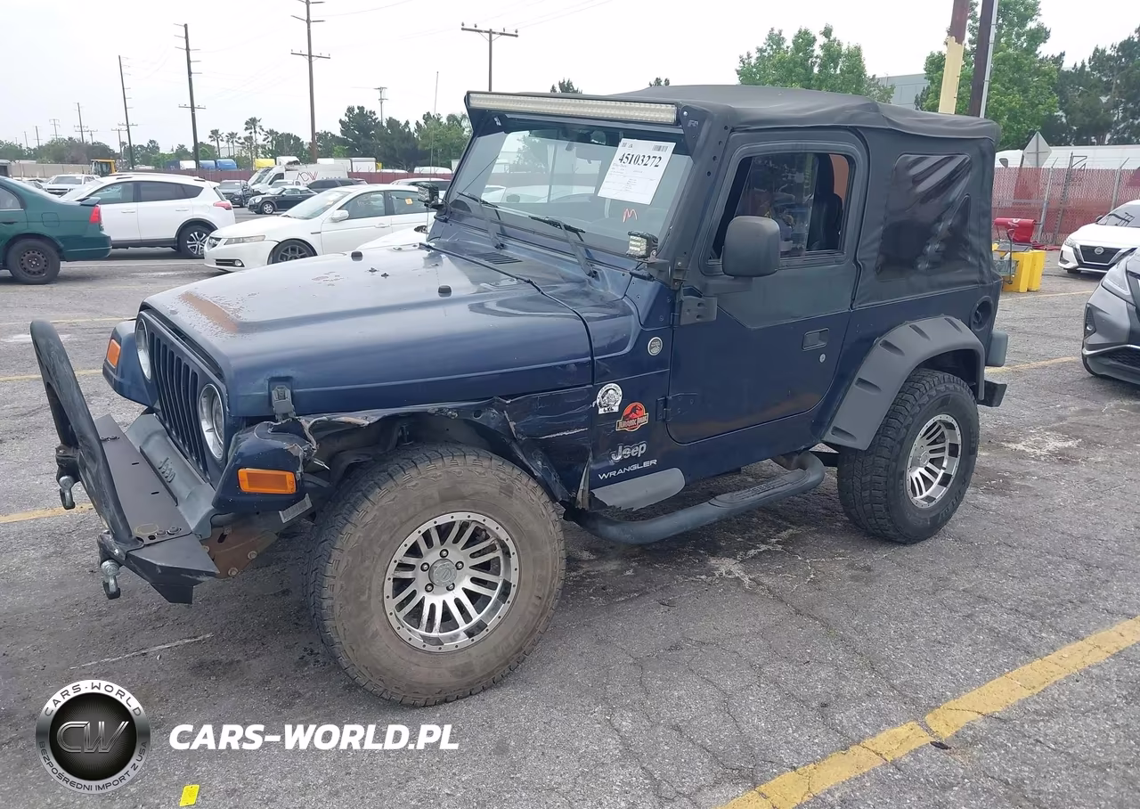 2006 Jeep Wrangler Se VIN:1J4FA29S56P744629 - 2