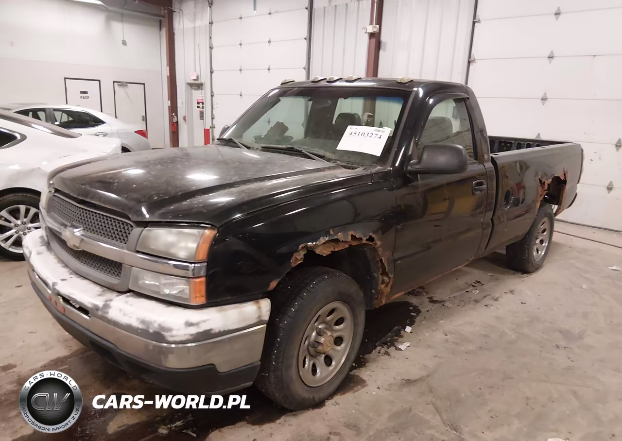 2004 Chevrolet Silverado 1500 Work Truck VIN:1GCEK14V24Z345897 - 2