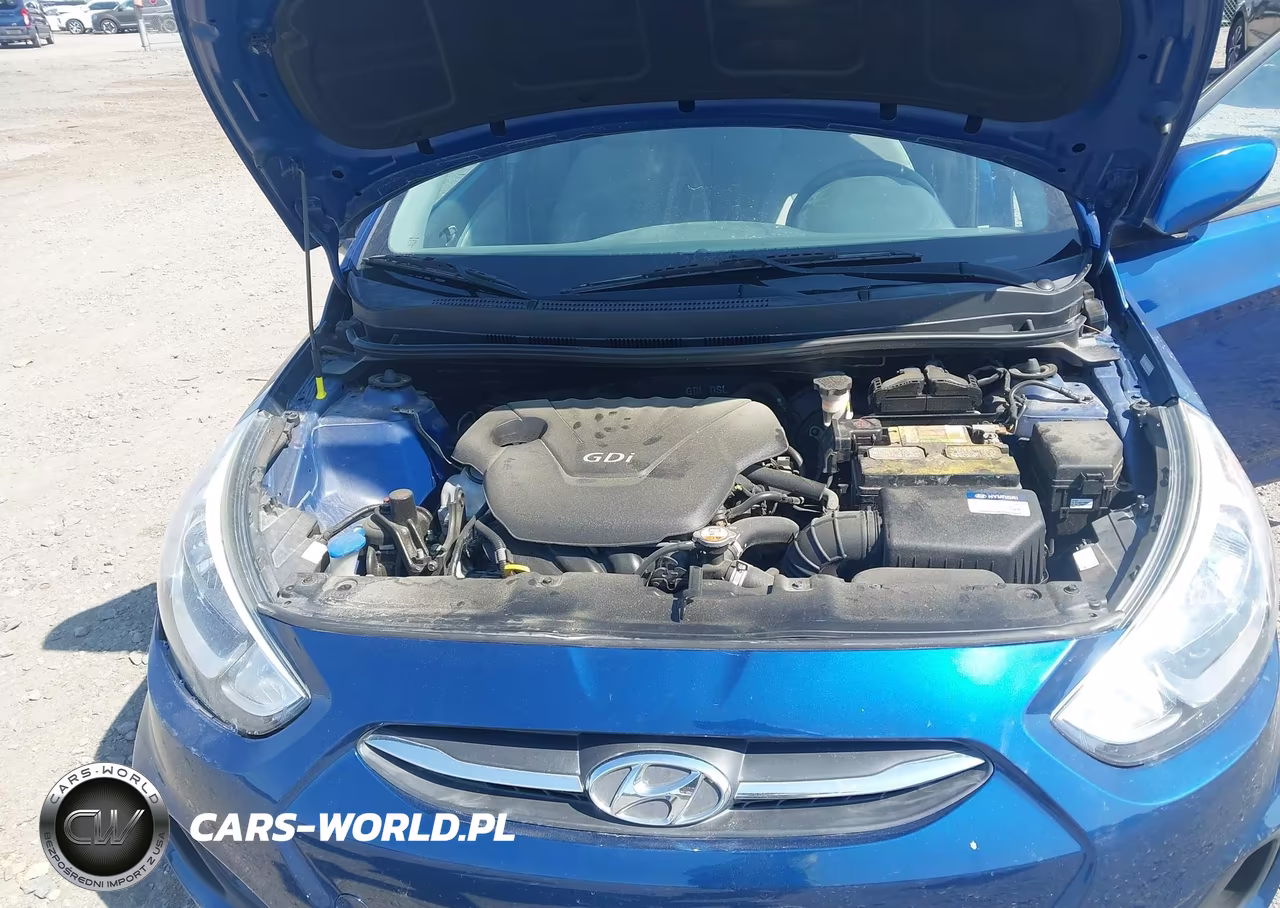 2015 Hyundai Accent Gls VIN:KMHCT4AE7FU938368 - 10