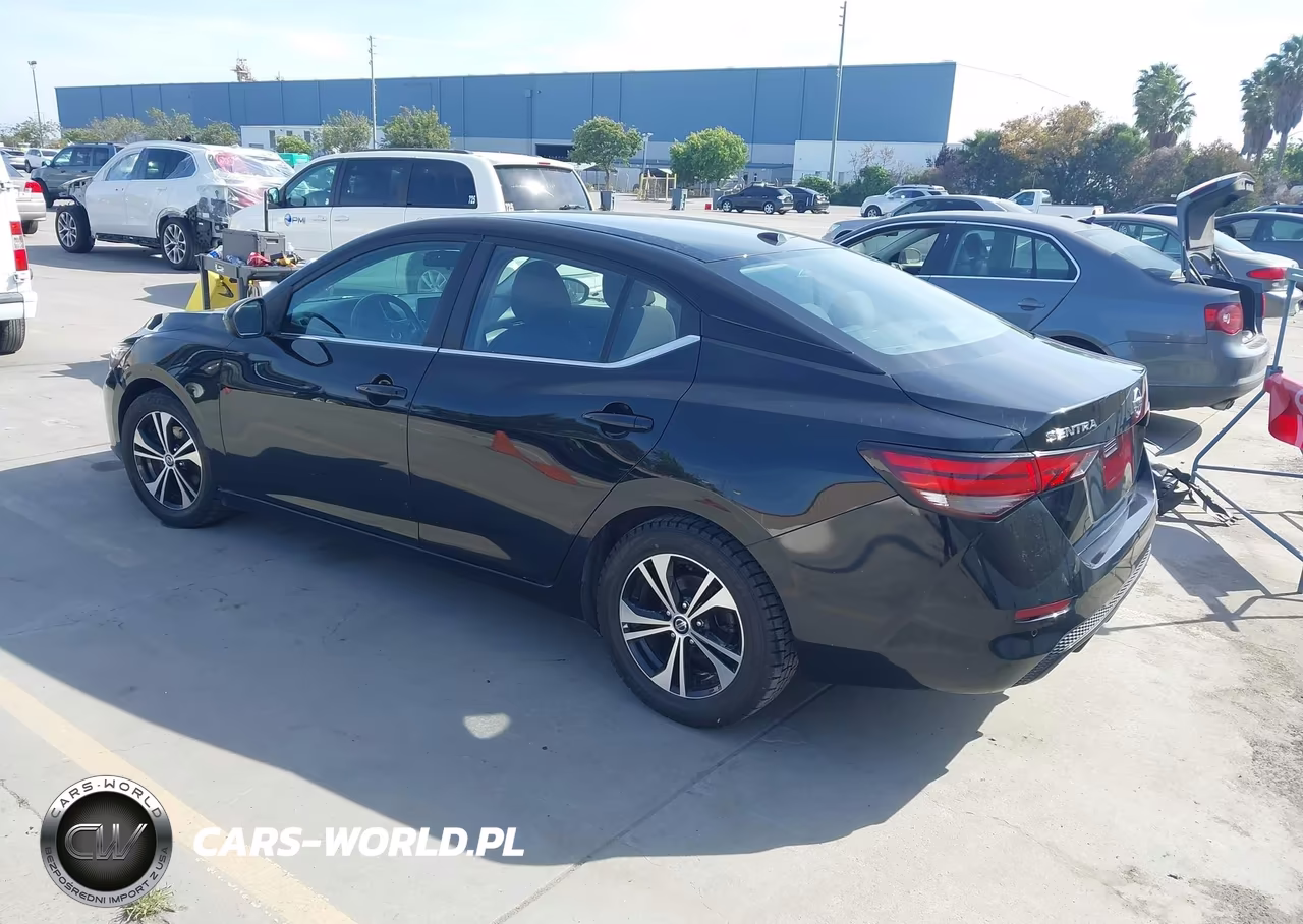 2021 Nissan Sentra Sv Xtronic Cvt VIN:3N1AB8CV1MY292714 - 3