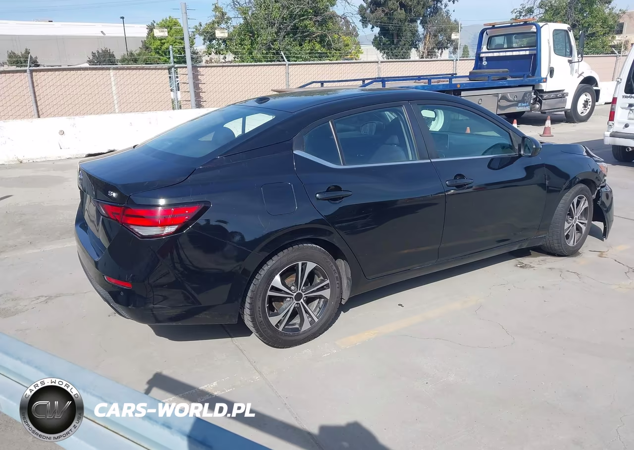 2021 Nissan Sentra Sv Xtronic Cvt VIN:3N1AB8CV1MY292714 - 4